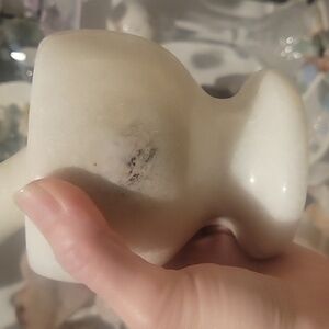 white marble mortar for spices